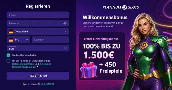 Platinumslots Login